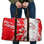 Personalized Dolphins Travel Bag Dynamic Lightning Mascot Rugby Australia
