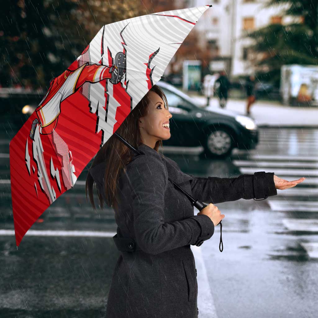 Personalized Dolphins Umbrella Dynamic Lightning Mascot Rugby Australia