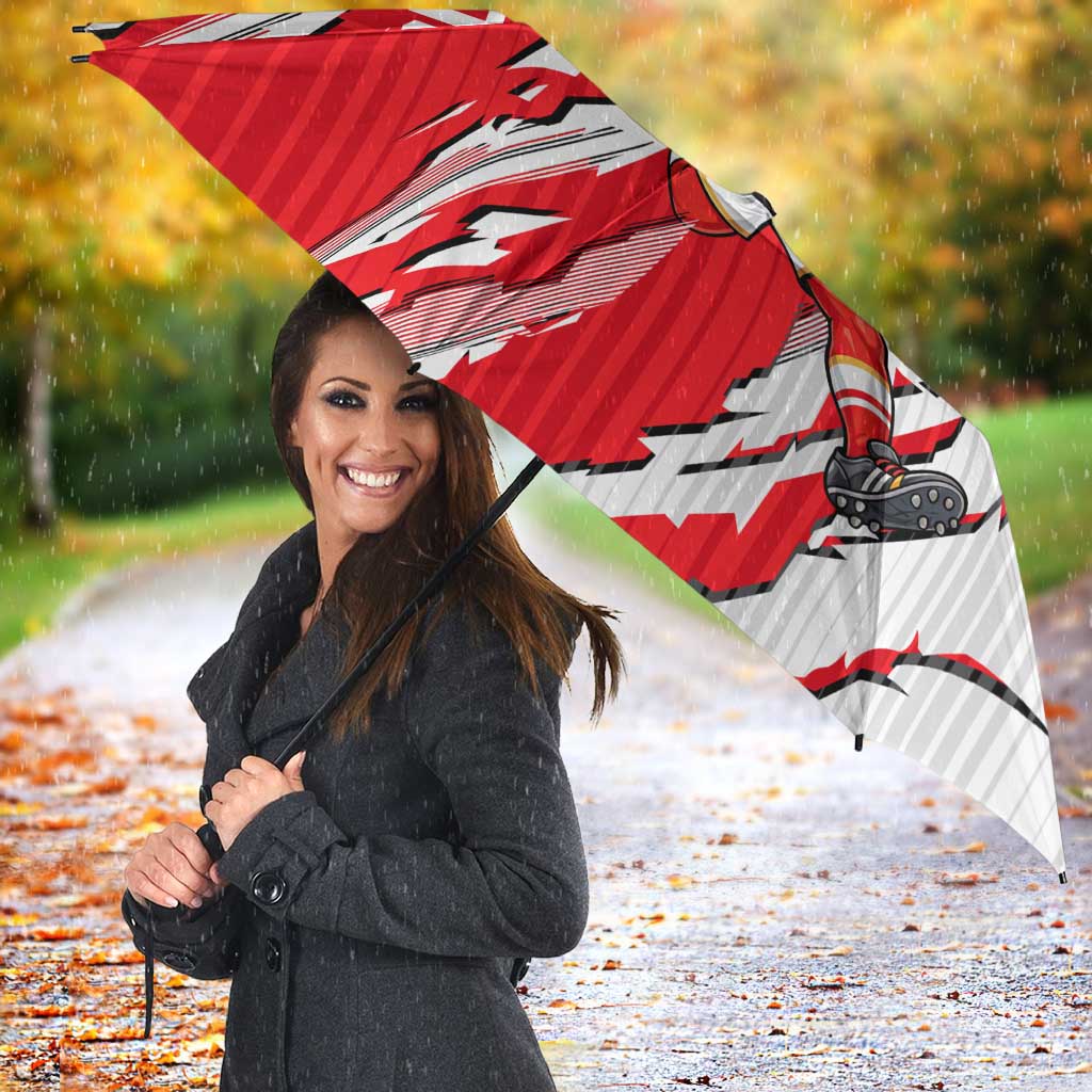 Personalized Dolphins Umbrella Dynamic Lightning Mascot Rugby Australia