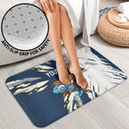 Personalized Gold Coast Titans Bathroom Set Dynamic Lightning Mascot Rugby Australia