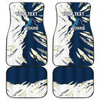 Personalized Gold Coast Titans Car Mats Dynamic Lightning Mascot Rugby Australia