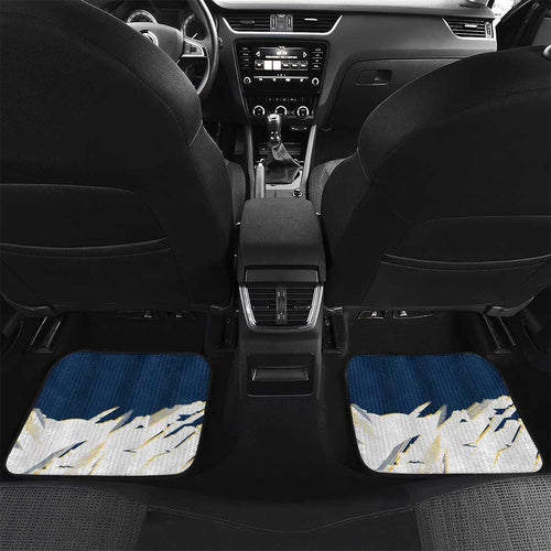 Personalized Gold Coast Titans Car Mats Dynamic Lightning Mascot Rugby Australia
