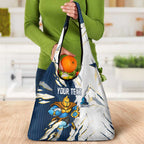 Personalized Gold Coast Titans Grocery Bag Dynamic Lightning Mascot Rugby Australia