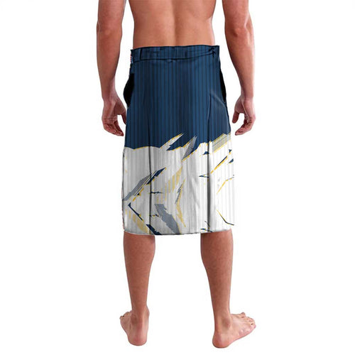 Personalized Gold Coast Titans Lavalava Dynamic Lightning Mascot Rugby Australia