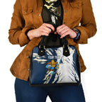 Personalized Gold Coast Titans Shoulder Handbag Dynamic Lightning Mascot Rugby Australia