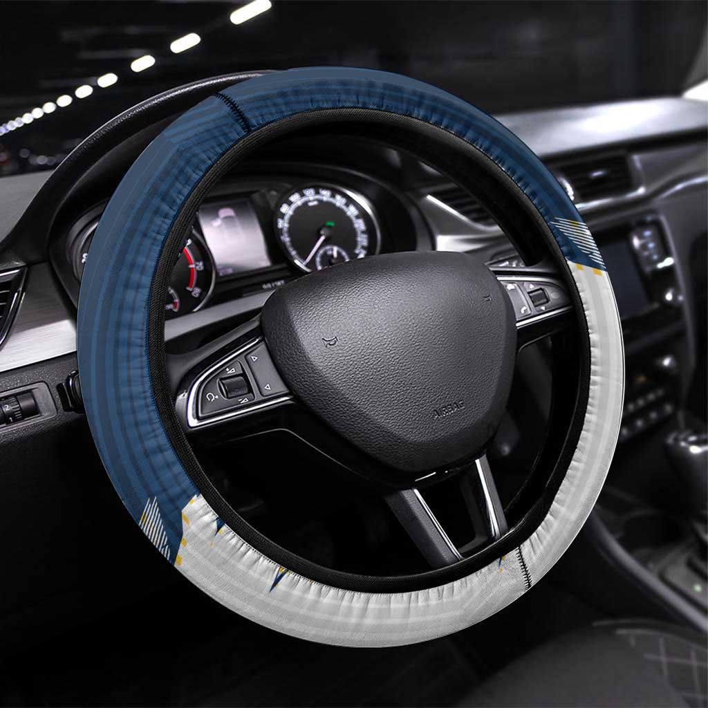 Gold Coast Titans Steering Wheel Cover Dynamic Lightning Mascot Rugby Australia