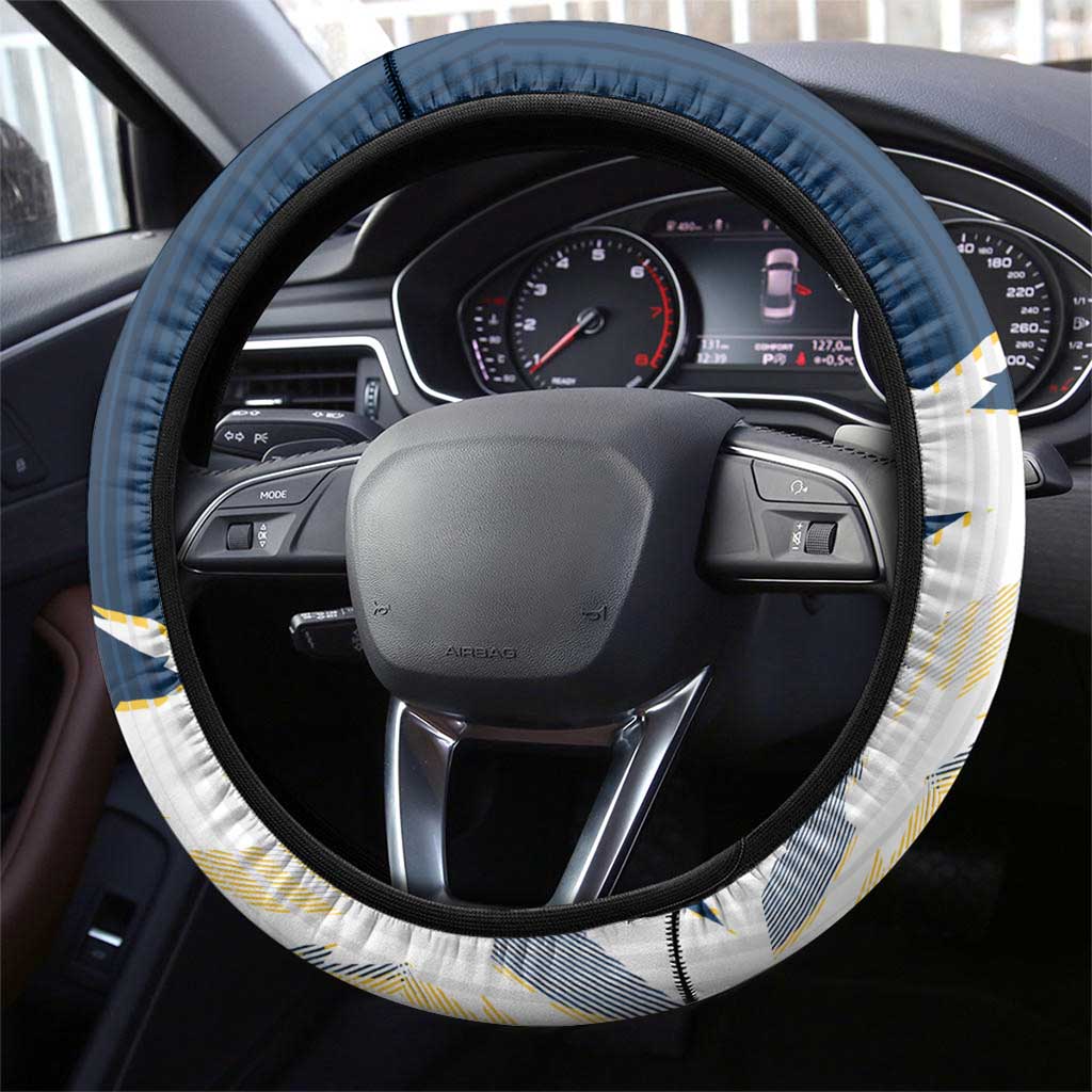 Gold Coast Titans Steering Wheel Cover Dynamic Lightning Mascot Rugby Australia