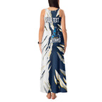 Personalized Gold Coast Titans Tank Maxi Dress Dynamic Lightning Mascot Rugby Australia