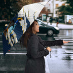 Personalized Gold Coast Titans Umbrella Dynamic Lightning Mascot Rugby Australia