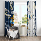 Personalized Gold Coast Titans Window Curtain Dynamic Lightning Mascot Rugby Australia