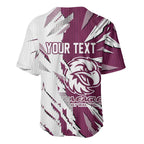 Personalized Manly Warringah Sea Eagles Baseball Jersey Dynamic Lightning Mascot Rugby Australia