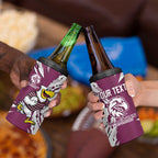 Personalized Manly Warringah Sea Eagles 4 in 1 Can Cooler Tumbler Dynamic Lightning Mascot Rugby Australia