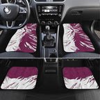Personalized Manly Warringah Sea Eagles Car Mats Dynamic Lightning Mascot Rugby Australia