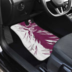 Personalized Manly Warringah Sea Eagles Car Mats Dynamic Lightning Mascot Rugby Australia