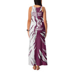 Personalized Manly Warringah Sea Eagles Family Matching Tank Maxi Dress and Hawaiian Shirt Dynamic Lightning Mascot Rugby Australia