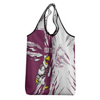 Personalized Manly Warringah Sea Eagles Grocery Bag Dynamic Lightning Mascot Rugby Australia