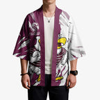 Personalized Manly Warringah Sea Eagles Kimono Dynamic Lightning Mascot Rugby Australia