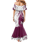 Personalized Manly Warringah Sea Eagles Mermaid Dress Dynamic Lightning Mascot Rugby Australia