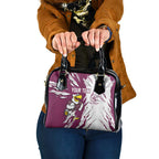 Personalized Manly Warringah Sea Eagles Shoulder Handbag Dynamic Lightning Mascot Rugby Australia