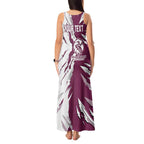 Personalized Manly Warringah Sea Eagles Tank Maxi Dress Dynamic Lightning Mascot Rugby Australia