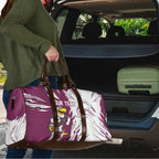 Personalized Manly Warringah Sea Eagles Travel Bag Dynamic Lightning Mascot Rugby Australia
