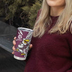 Personalized Manly Warringah Sea Eagles Tumbler Cup Dynamic Lightning Mascot Rugby Australia