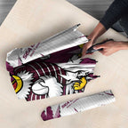 Personalized Manly Warringah Sea Eagles Umbrella Dynamic Lightning Mascot Rugby Australia