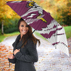 Personalized Manly Warringah Sea Eagles Umbrella Dynamic Lightning Mascot Rugby Australia