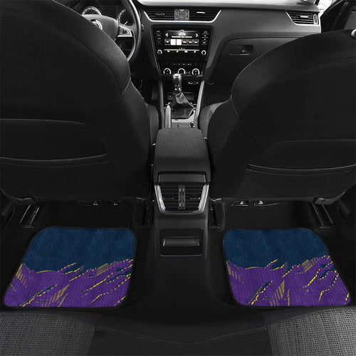 Personalized Melbourne Storm Car Mats Dynamic Lightning Mascot Rugby Australia