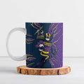 Personalized Melbourne Storm Ceramic Mug Dynamic Lightning Mascot Rugby Australia