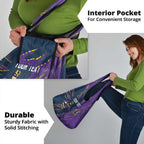 Personalized Melbourne Storm Grocery Bag Dynamic Lightning Mascot Rugby Australia