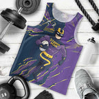 Personalized Melbourne Storm Men Tank Top Dynamic Lightning Mascot Rugby Australia