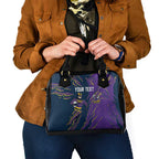 Personalized Melbourne Storm Shoulder Handbag Dynamic Lightning Mascot Rugby Australia