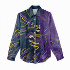 Personalized Melbourne Storm Women Casual Shirt Dynamic Lightning Mascot Rugby Australia