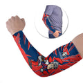 Personalized Newcastle Knights Arm Sleeves Dynamic Lightning Mascot Rugby Australia