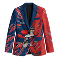 Personalized Newcastle Knights Blazer Dynamic Lightning Mascot Rugby Australia