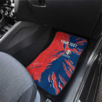 Personalized Newcastle Knights Car Mats Dynamic Lightning Mascot Rugby Australia