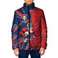 Personalized Newcastle Knights Padded Jacket Dynamic Lightning Mascot Rugby Australia