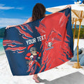 Personalized Newcastle Knights Sarong Dynamic Lightning Mascot Rugby Australia
