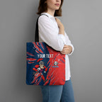 Personalized Newcastle Knights Tote Bag Dynamic Lightning Mascot Rugby Australia