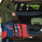 Personalized Newcastle Knights Travel Bag Dynamic Lightning Mascot Rugby Australia