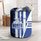 North Melbourne Kangaroos Laundry Basket Modern Geometric Sports Graphic Style