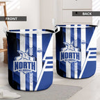 North Melbourne Kangaroos Laundry Basket Modern Geometric Sports Graphic Style