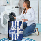 North Melbourne Kangaroos Laundry Basket Modern Geometric Sports Graphic Style