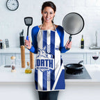 North Melbourne Kangaroos Apron Modern Geometric Sports Graphic Style