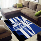 North Melbourne Kangaroos Area Rug Modern Geometric Sports Graphic Style