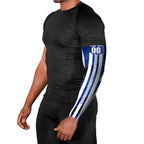 Personalized North Melbourne Kangaroos Arm Sleeves Modern Geometric Sports Graphic Style