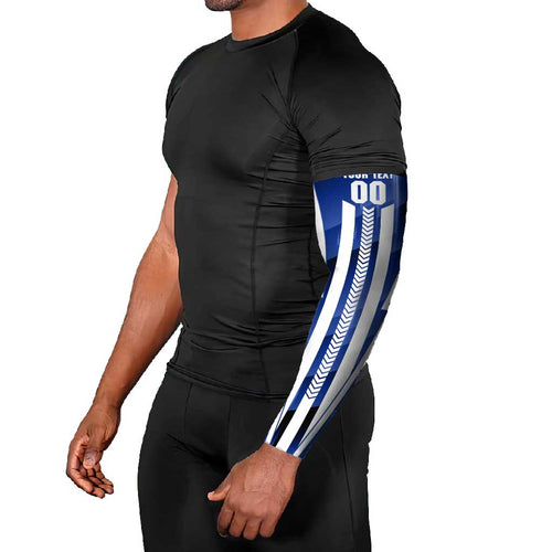 Personalized North Melbourne Kangaroos Arm Sleeves Modern Geometric Sports Graphic Style