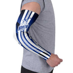 Personalized North Melbourne Kangaroos Arm Sleeves Modern Geometric Sports Graphic Style