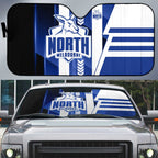 North Melbourne Kangaroos Auto Sun Shade Modern Geometric Sports Graphic Style